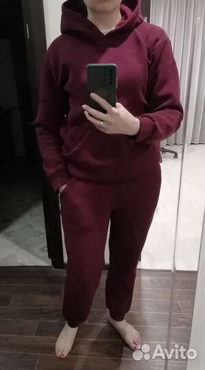 Спортивный костюм женский утеплённый 46-48