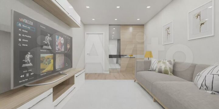 2-к. квартира, 66 м², 7/10 эт.