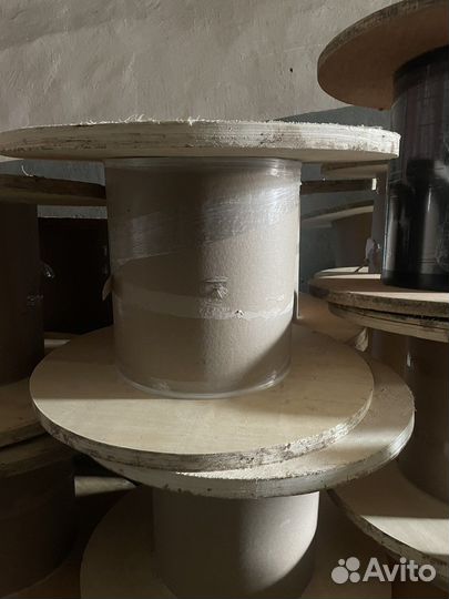 Барабан катушка фанерный кабельный деревянный