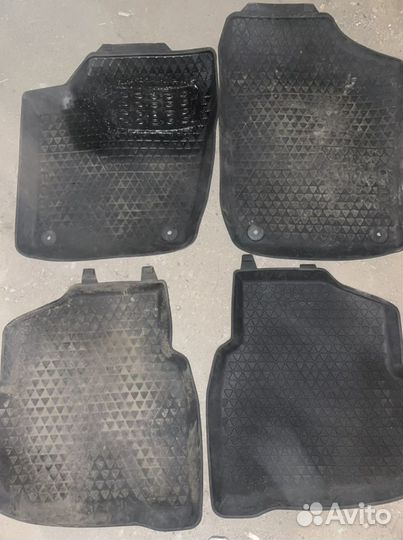 Оригинальные коврики поло седан polo sedan