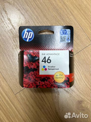 Картридж HP 46 (CZ638AE) многоцветный купить в Москве | Электроника | Авито