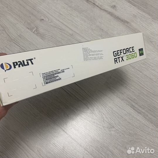 Видеокарта Palit RTX 3060 12gb