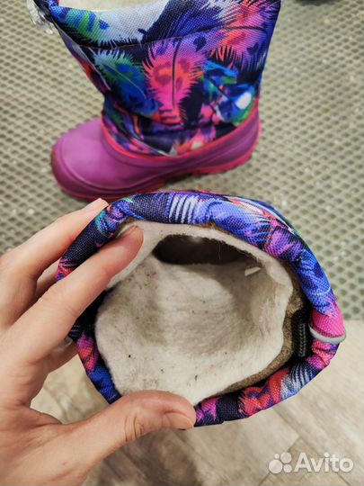 Сноубутсы для девочки