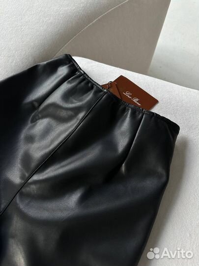 Кожаные брюки loro piano