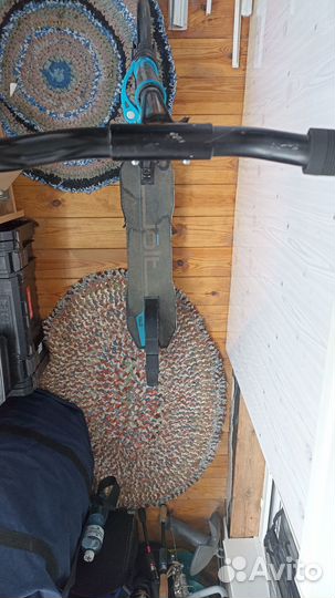 Самокат взрослый двух колёсный бу