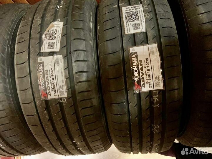 Yokohama Advan Sport V105 235/60 R18 и 255/55 R18