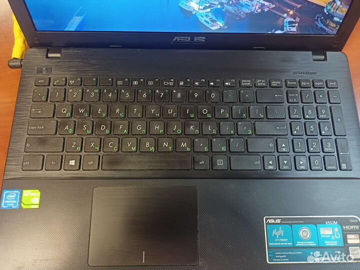Продается ноутбук Asus X552M