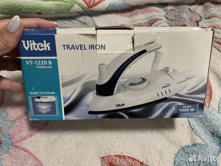 Утюг Vitek дорожный