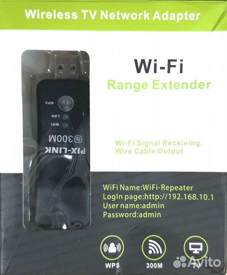 Wifi Приемник для Телевизора+ связь с Роутером