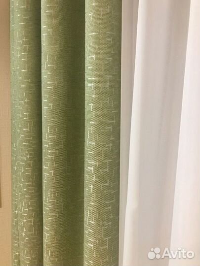 Шторы новые блэкаут лен