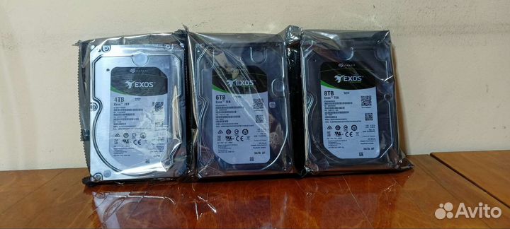 4тб,6тб,8тб Жёсткий диск Seagate Exos
