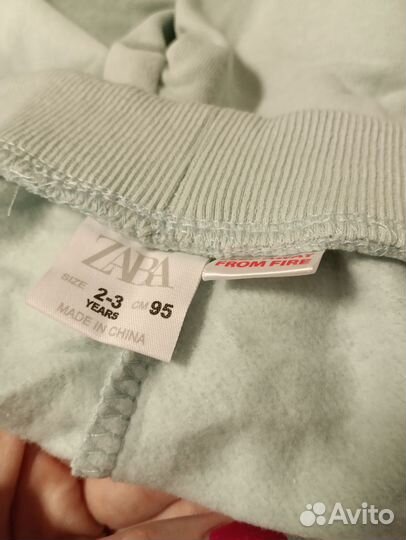 Костюм детский Zara с начёсом 95 110 120 130 новый