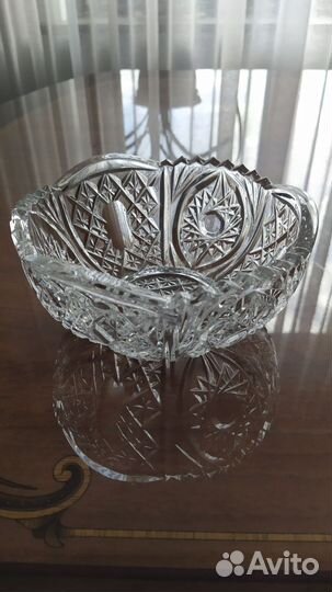 Ваза хрустальная СССР
