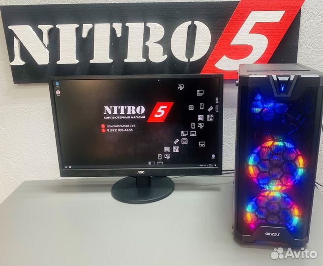 Мощный игровой компьютер Core i7+ RTX 3060 12Gb