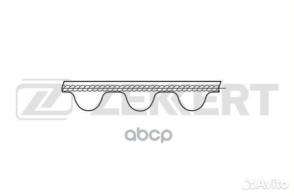 Ремень зубчатый грм Renault Master II 00- Lagu