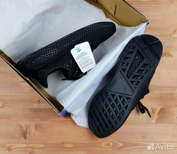 Adidas Deerupt Runner черные мужские