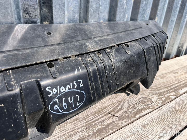 Hyundai Solaris 2 20- Накладка замка капота 2642