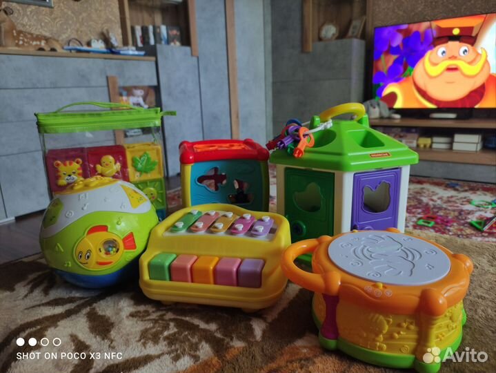 Развивающие игрушки от 1 года и старше