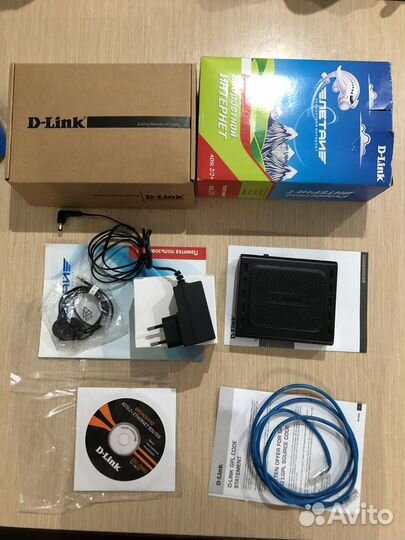 Модем DSL 2500-U D-link роутер