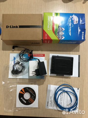 Модем DSL 2500-U D-link роутер