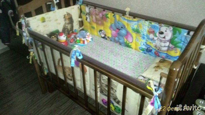 Кровать детская Каролина 5 (с сердечком)