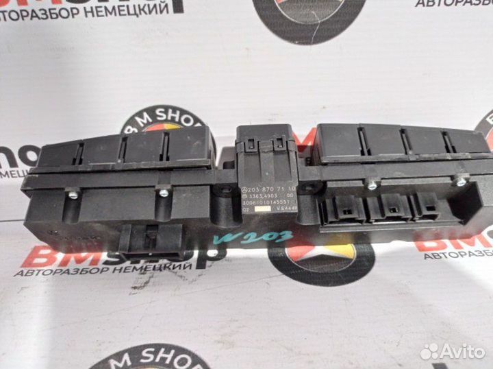 Верхняя панель управления Mercedes-Benz C 240 W203