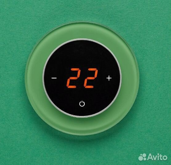 Термостат Ronda DeLumo дизайн стекло, теплый пол