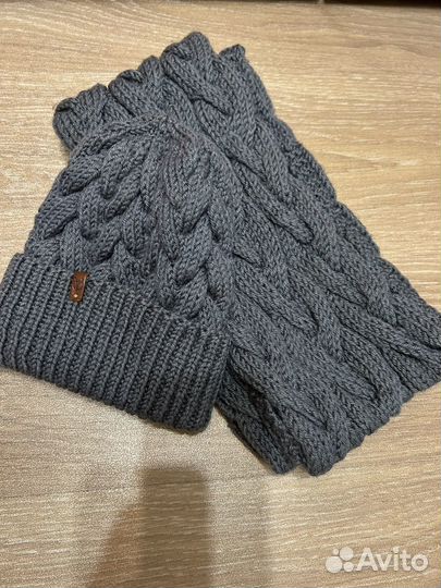 Комплект шапка и снуд