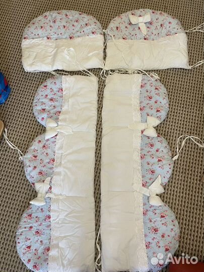 Бортики в детскую кроватку