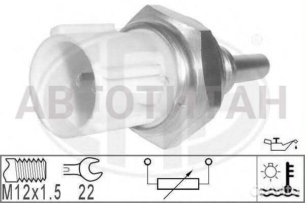 Датчик температуры охлаждающей жидкости ERA 330803