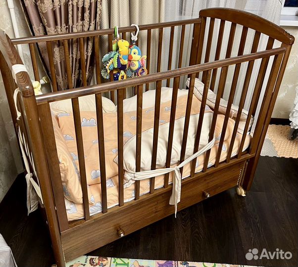 Детская кровать и комод (бук) Gandilyan (Гандылян)