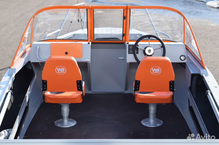 Новая лодка алюминиевая Неман 500 DC NEW