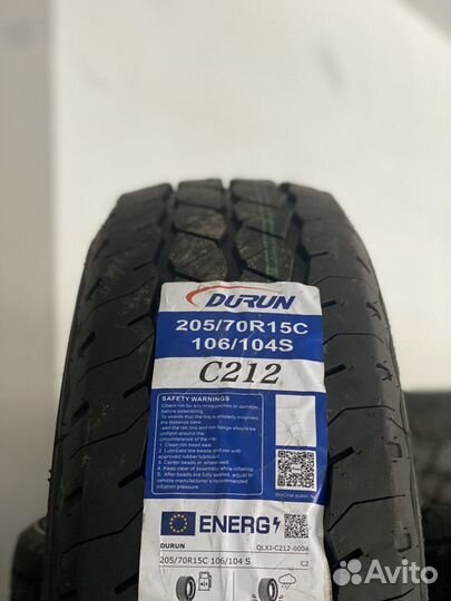 Durun C212 205/70 R15C 104S