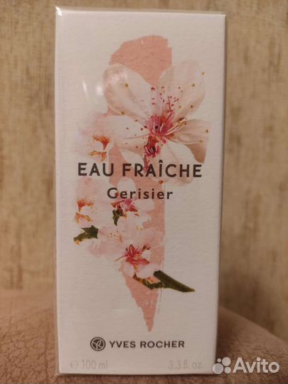 Вишня Туалетная вода yves rocher cerisier