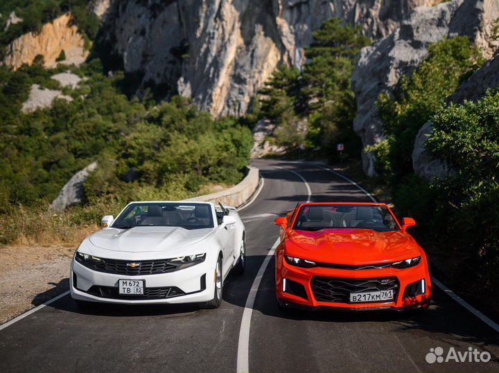Прокат кабриолетов Chevrolet Camaro VI