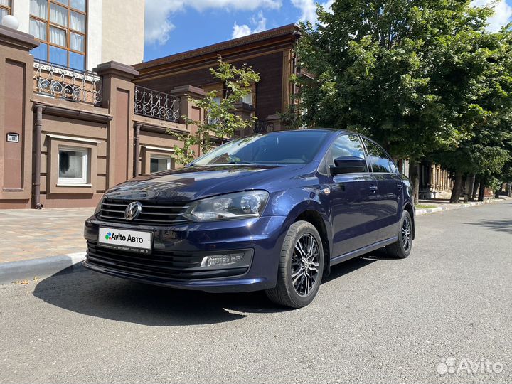 Volkswagen Polo 1.6 AT, 2016, 107 530 км