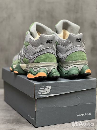 Кроссовки new balance 9060 зимние с мехом