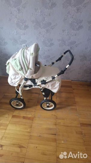 Детская коляска 3 в 1 бу tako зима-лето