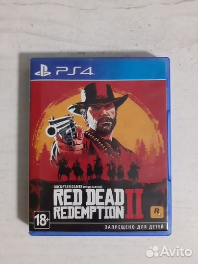 Red dead redemption 2 ps4 диск