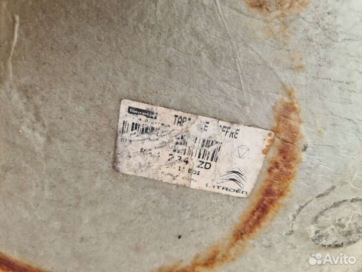 Обшивка багажника citroen c3 a51 citroen c3 2