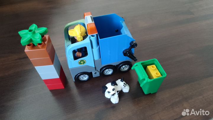 Lego duplo мусоровоз