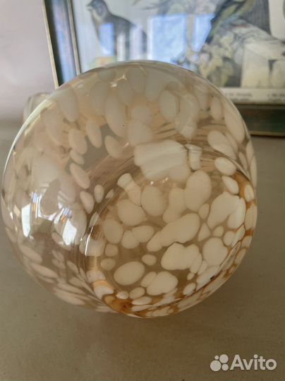 Ваза Гутное стекло СССР