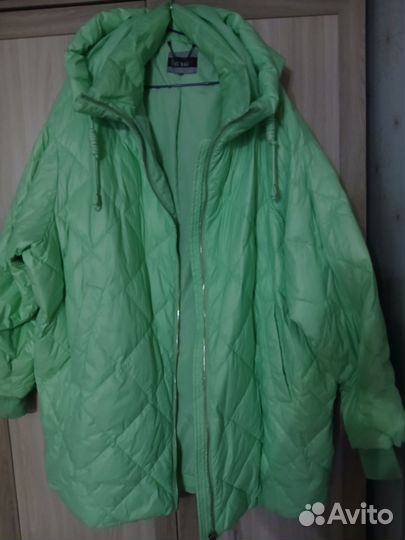 Пуховик женский большой размер