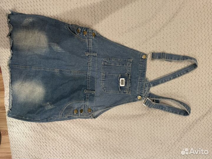 Джинсовый сарафан