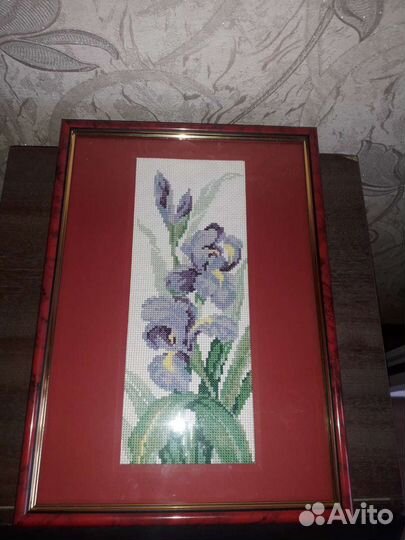 Картина вышитая крестом