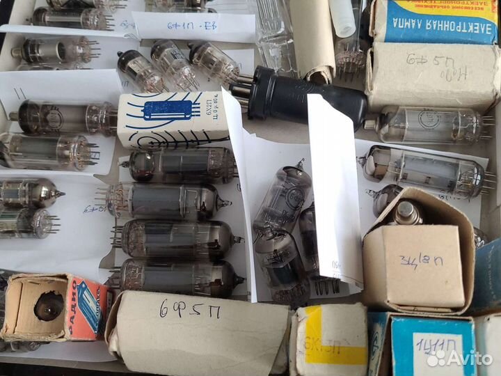 Радиолампы остатки
