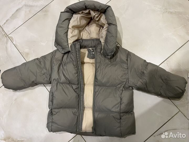 Пуховик zara 110