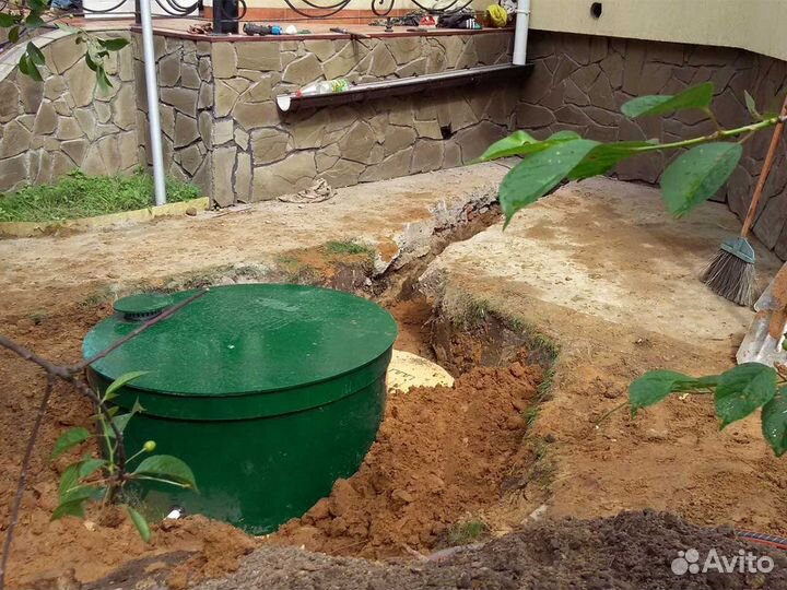 Септик эко Урал 8 переливной