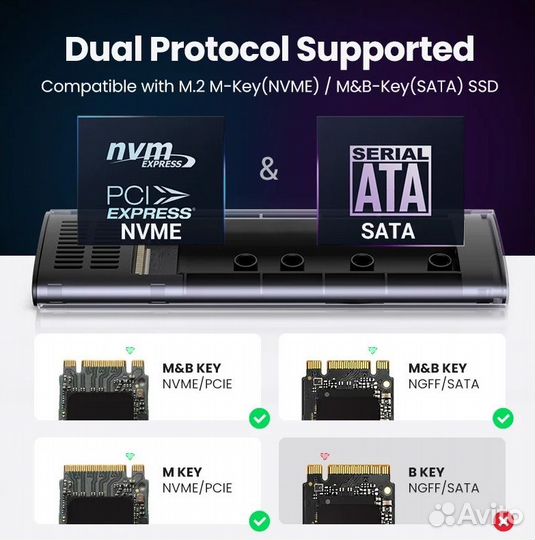 SSD-адаптер для nvme