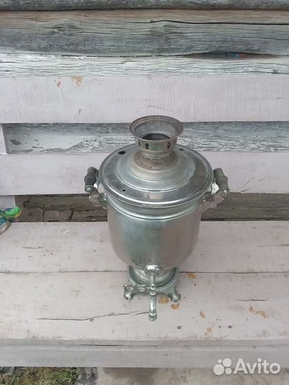 Самовар на дровах СССР